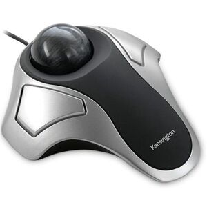 Kensington Orbit Optical Trackball Mouse Left and Right Hand Black/Silver